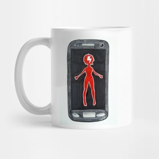 Low Battery Mug